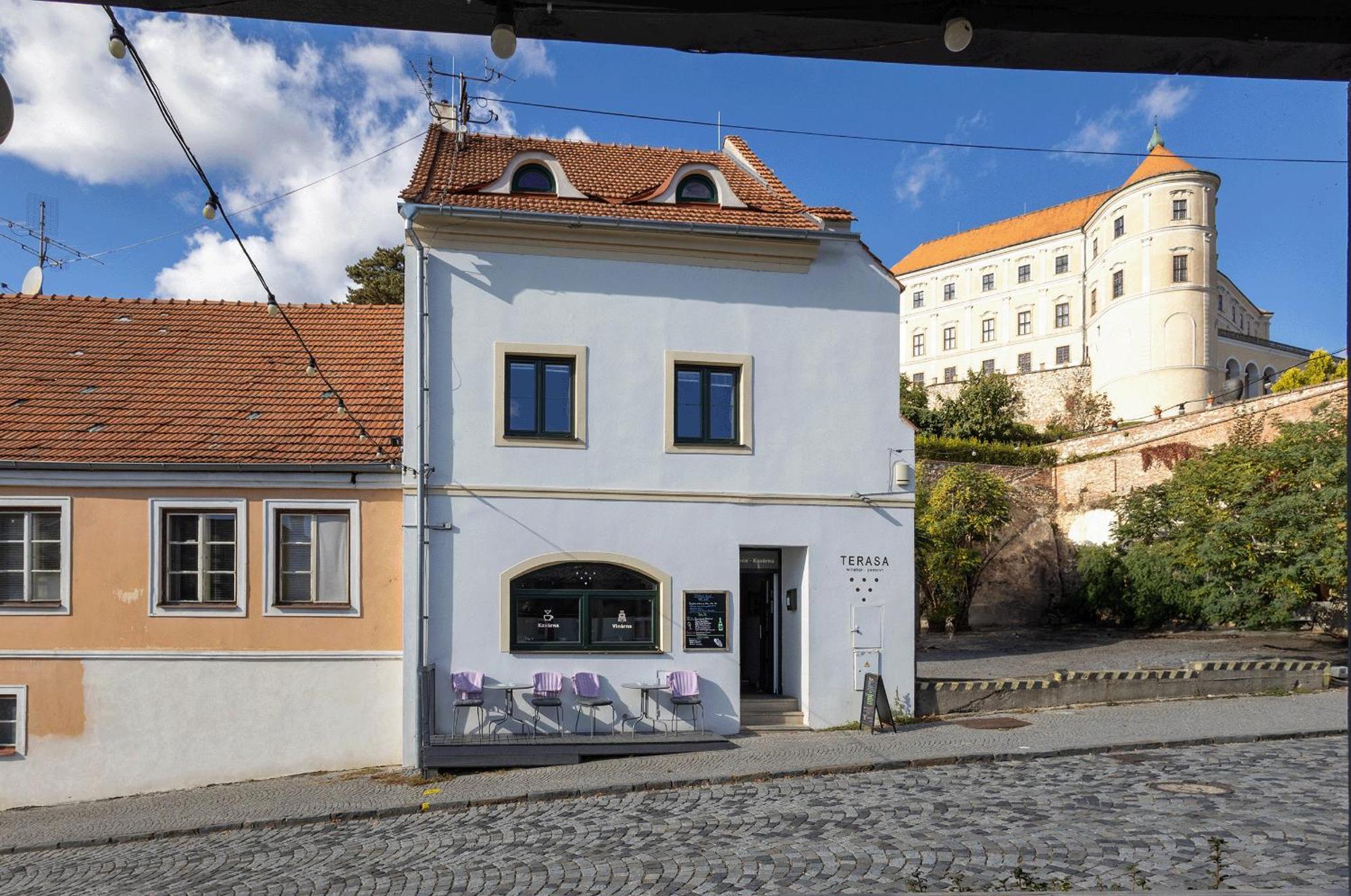 Penzion Terasa Cibulka Mikulov Kültér fotó